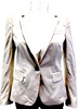 Gucci Italy. Beige Cotton Single Breasted Solid Blazer Jacket