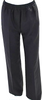 ACNE Studios Sweden. Black Wool Ruched Drawstring Slip-On Dress Pants