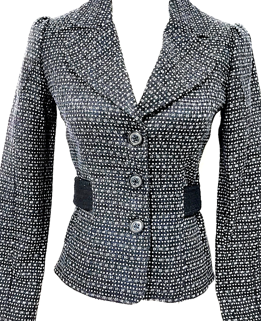 Dolce&Gabbana Italy. D & G Geometric Pattern Wool Jacket