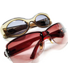 Gucci Italy. Vintage Acetate Bordeaux/Green Colors Sunglasses Sold Separately 250/350