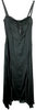 DIESEL GLENN MARTENS. NEW W/TAG. Black Long Asymmetrical Hem Viscose With Lace Dress