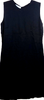 Prada Italy. Black Rayon Knee Length Dress