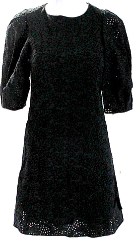 Mackage Montreal. Black Leather Long Sleeve Full Zip Collared Short Jacket