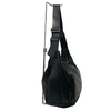 REN JAPAN. Black Lambskin Leather Crossbody Sling/Hobo Style Shoulder Bag