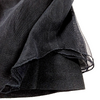 Chanel Paris. Black  Acetate Rayon Skirt