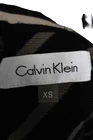 Calvin Klein NYC. Striped Sleeveless Maxi Dress Black Beige