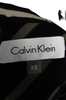 Calvin Klein NYC. Striped Sleeveless Maxi Dress Black Beige