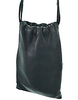 Aeta JAPAN. BLACK LAMBSKIN LUXURY SHOULDER BAG - POUCHETTE LONG SHOULDER STRAP Shoulder Bag