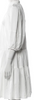 Comme des Garçons Comme des Garçons Japan. White Mock Neck Knee-Length Dress