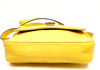 CELINE PARIS. Yellow Leather Gold Plated Hardware