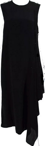 Ivan Grundahl Copenhagen 100% Black Cotton Dress