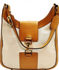 GUCCI ITALY. Vintage Canvas/Leather Shoulder Bag / Hand Bag