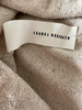 Isabel Benenato Italy. Wheat Color Cotton/Linen Ecru Sweater