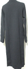 UNITED TOKYO JAPAN Black Side Slit Long Knit Dress