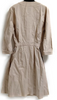 Chanel Paris. Vintage Light Beige Cotton Long Coat