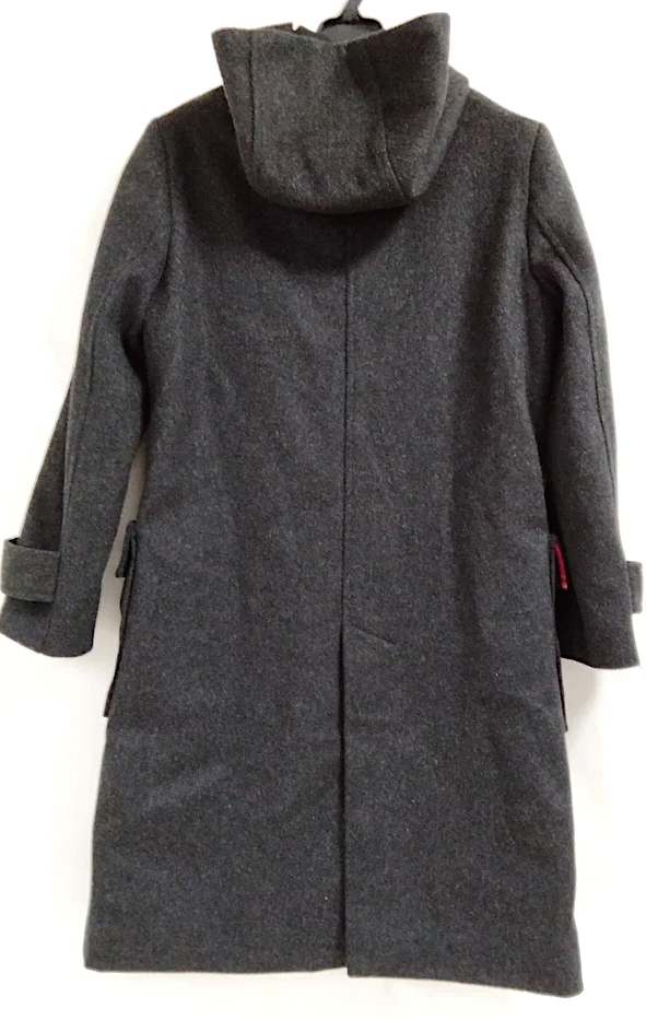 DOLCE&GABBANA ITALY. D & G Grey Wool Long Coat