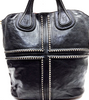 Givenchy Paris. Vintage Limited Edition Black Leather Studded Shoulderbag