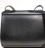 Givenchy Paris. Black Pony Hair Flap  Black Leather Shoulder Bag
