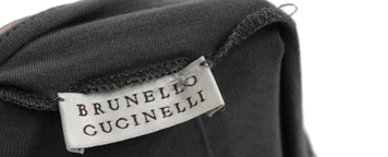 Brunello Cucinelli Italy. Gray Round Neck Sleeveless Sash Side Tie, Mini Dress