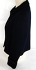 Burberry London. Navy Blue Cotton Polyester Cupro Coat