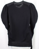 COMME DES GARCONS JAPAN. Junya Watanabe. Black Gray Wool Blend Round Neck Long Sleeve Pullover Sweater