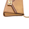 GIVENCHY PARIS. Leather Browns Color Vintage Shoulder Bag / Clutch