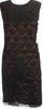 Dolce & Gabbana D&G Italy. Black Lace Round Neck Sleeveless Midi Dress