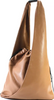 Maison Margiela Paris. MM6. Large Tan Vegan Faux Leather Japan Triangle Hobo Shoulder Bag Shoulderbag