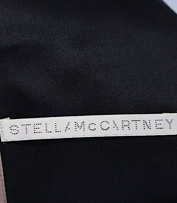 Stella McCartney UK. Black Zip Pockets Long Sleeve Blazer Jacket