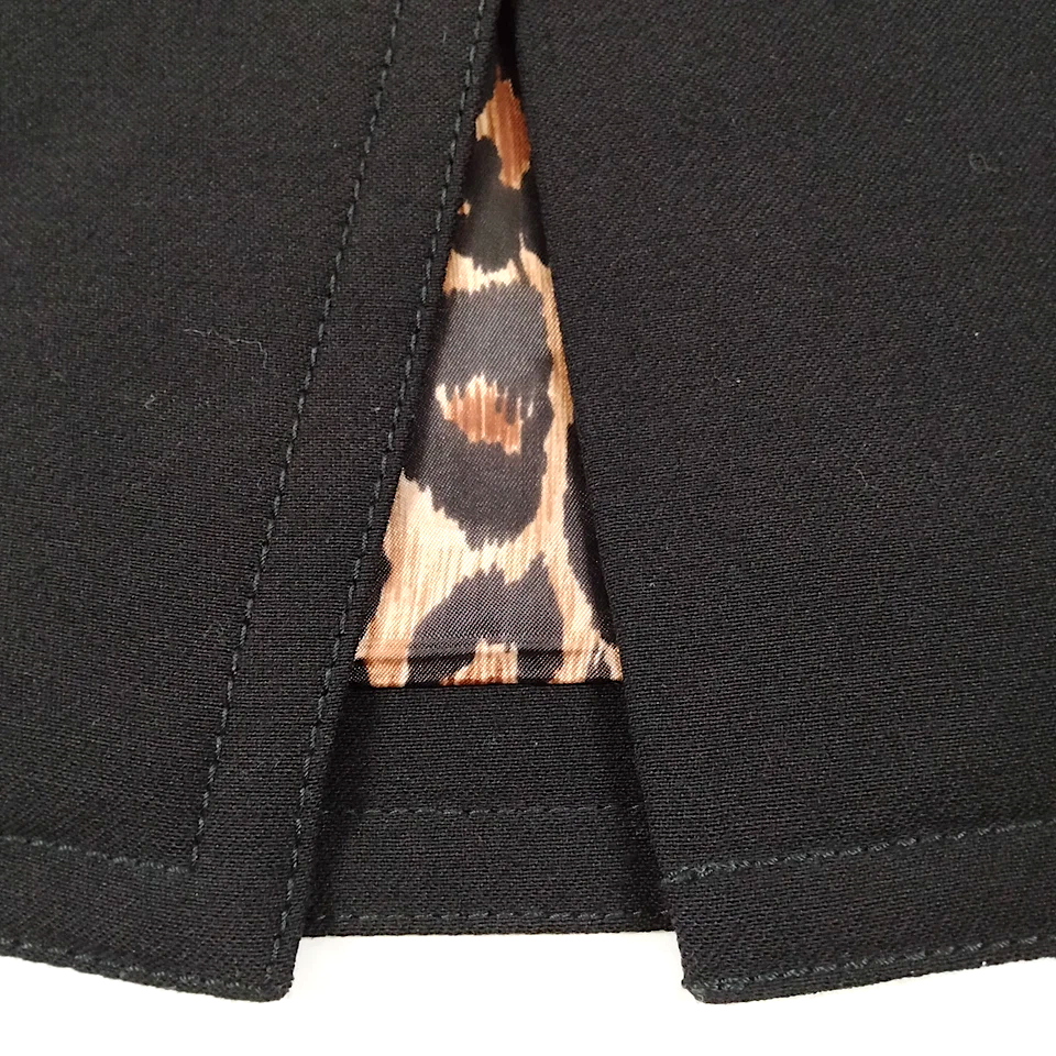 DOLCE&GABBANA. D&G Black Wool Skirt