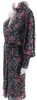 Isabel Marant Etoile Paris.  Black Silk Chiffon Floral A-Line Maxi Dress