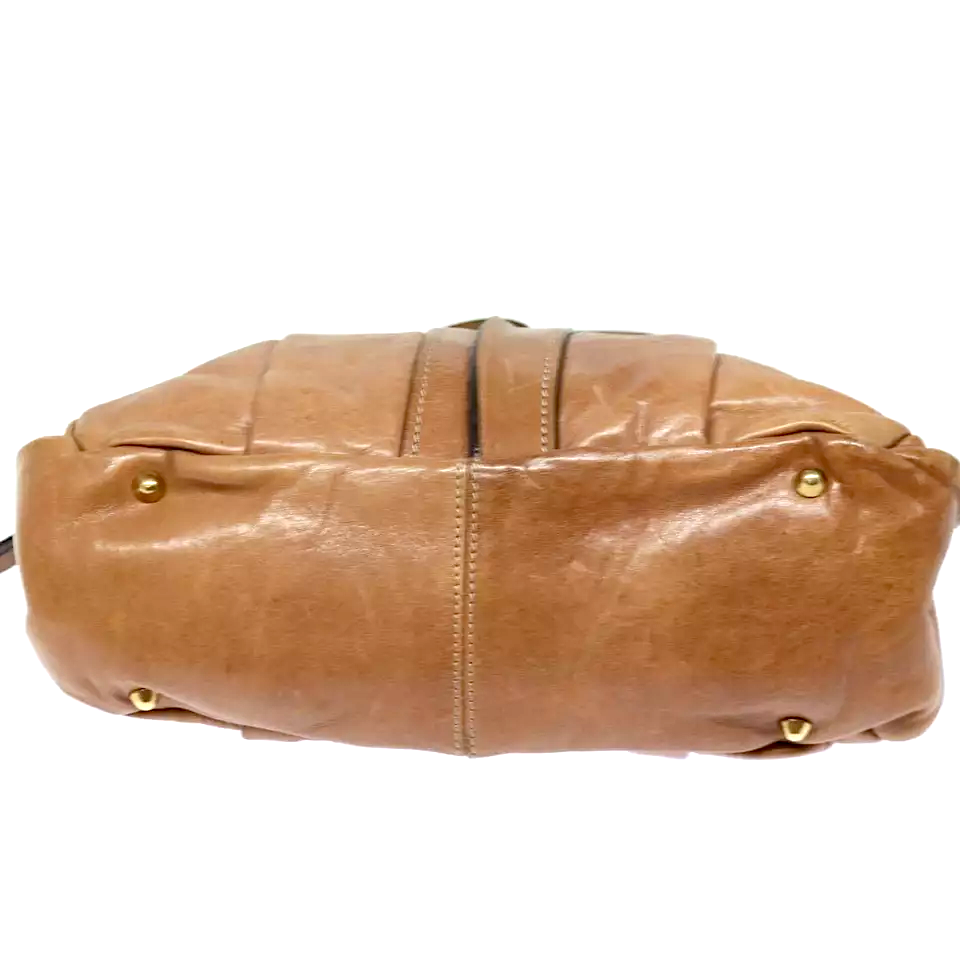 Chloe Paris. Brown Leather Shoulderbag / Handbag