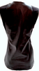 Loewe Madrid. Black Lambskin Leather Sleeveless Top