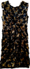 Marni Italy. Silk Multi-Colored Textured Dress