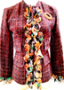 Dolce&Gabbana Italy. Vintage Wool, Cotton, Silk, Rayon Tweed Jacket