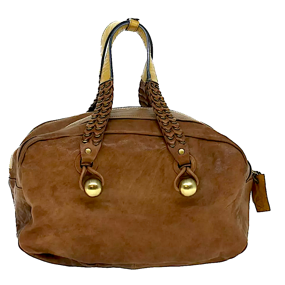 Chloe Paris. Brown Leather Shoulderbag / Handbag