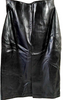 Christian Dior Paris. Black Lambskin Leather Skirt