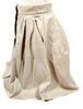 Prada Italy. Beige Cotton/Organic Fibers Blend Skirt