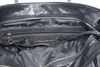 HIROKO KOSHINO Japan. Black Leather, Silver Hardware Shoulder bag