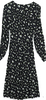 Ghost LONDON. TANYA SARNE DESIGNER. Black Floral Viscose  Maxi Dress