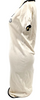 Hermes Paris. Cream Silk, Cashmere w/Black Accents Dress