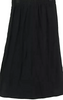 Whistles UK. Black Viscose with Polyamide Long Maxi Skirt