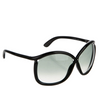 Tom Ford Black Acetate Oversize Gradient Sunglasses