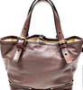 Chloe Paris. Burnt Sienna Brown Lamb Leather Shoulderbag / Handbag