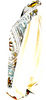 Hermes Paris. Silk/Cotton/Cashmere Scarf Print Half Button Top