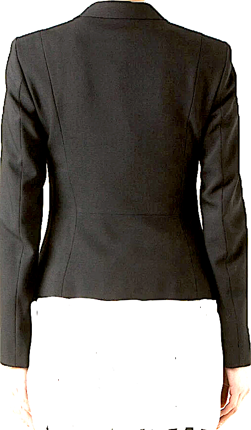 BLK DNM Stockholm/NYC. NEW W/TAG. Black Vool/Silk Blend Blazer