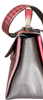 Bottega Veneta Italy. Piazza Tri-Color Leather Top Handle Woven Strap Crossbody Shoulder Bag