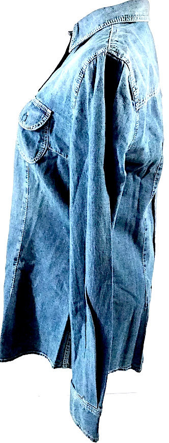 DOLCE & GABBANA ITALY. Blue Cotton Top Tops