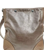 Bottega Veneta Italy. Brownish Leather Shoulder Bag / Crossbody Bag