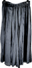 Miu Miu Italy. Black Silk Skirt w/Tie